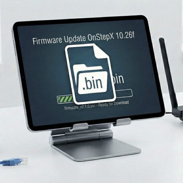 ファームウェア - OnStepX10.27f - 日本語版